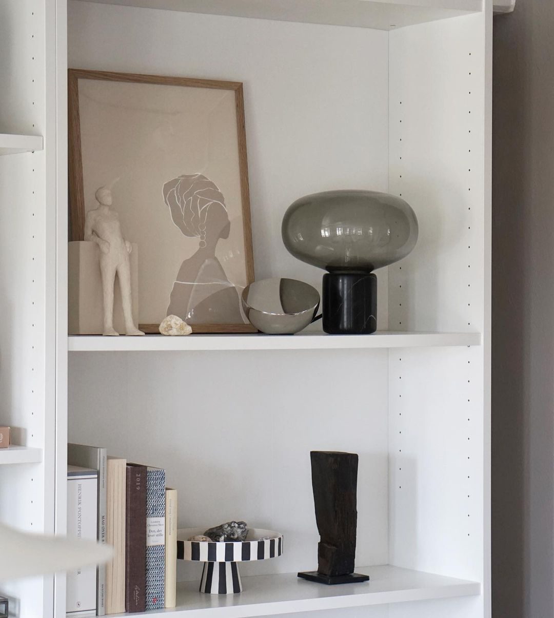 Rova Marble Industrial Table Lamp