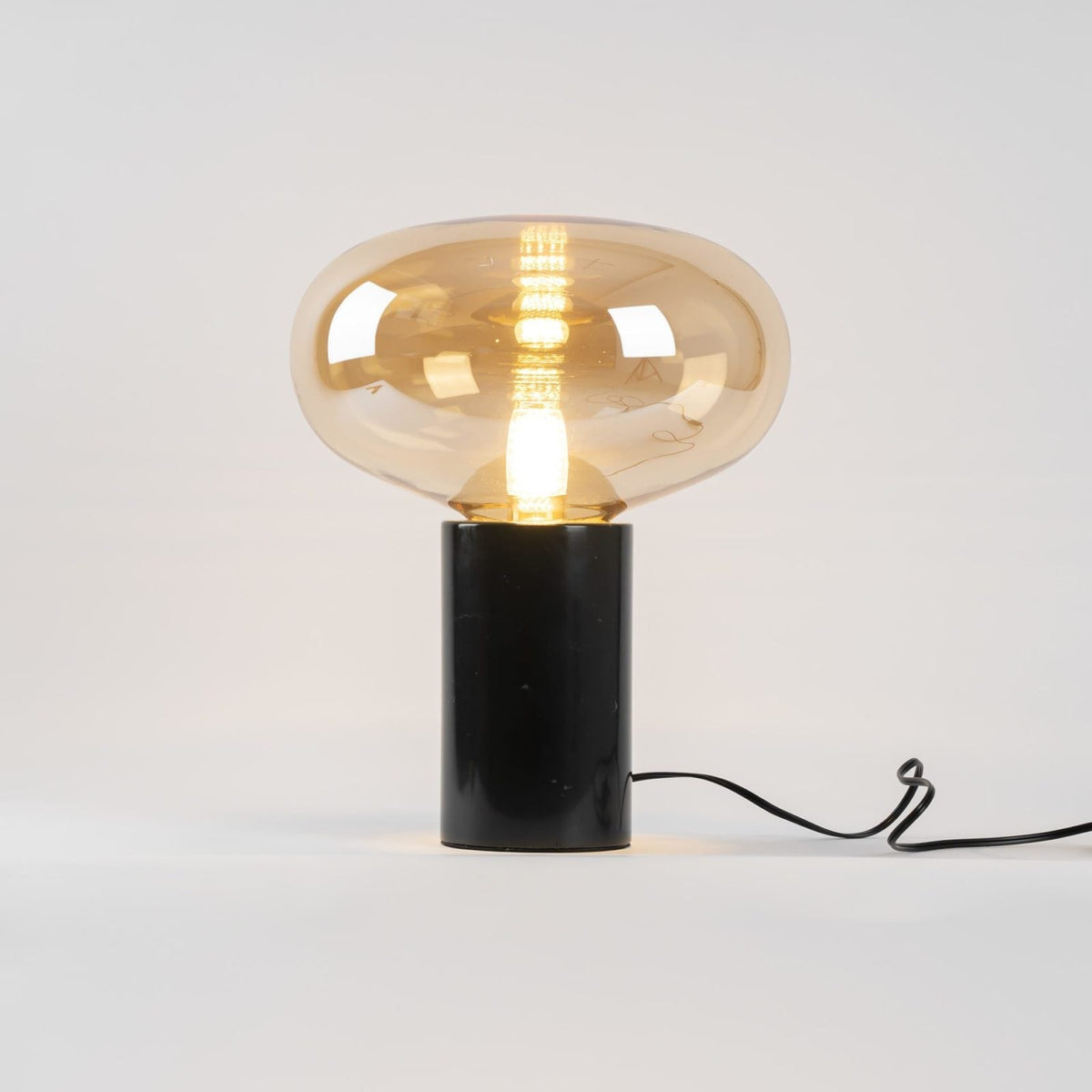 Rova Marble Industrial Table Lamp