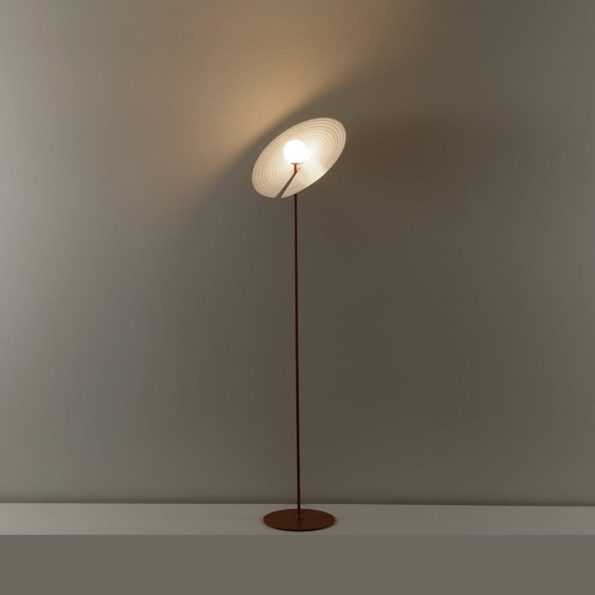 Spira Modern Aluminum Floor Lamp