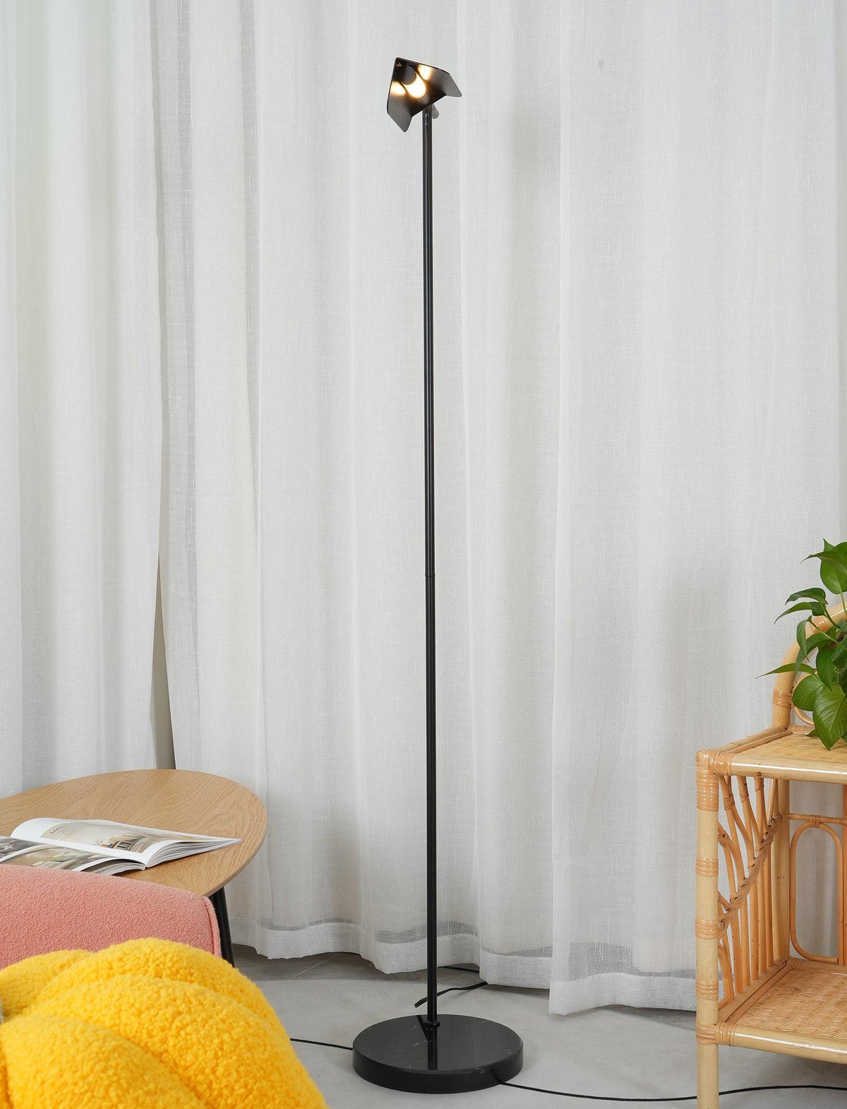 Ebonis Acrylic Minimalist Floor Lamp
