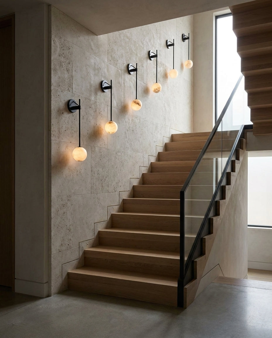 Staverncombe Alabaster Wall Sconce