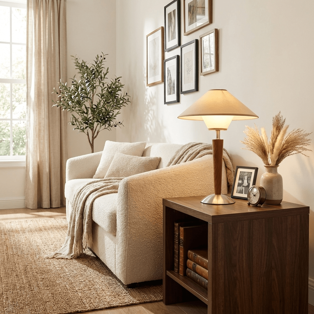 Vido Wood Table Lamp