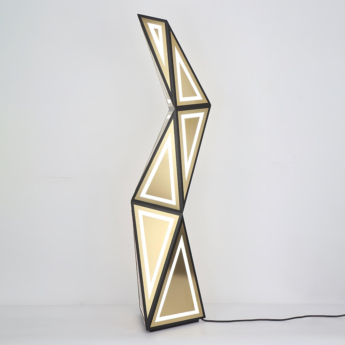 Evvelora Geometric LED Floor Lamp
