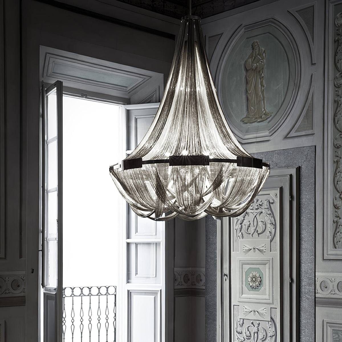 Zylen Chandelier Tassel Aluminum Chain