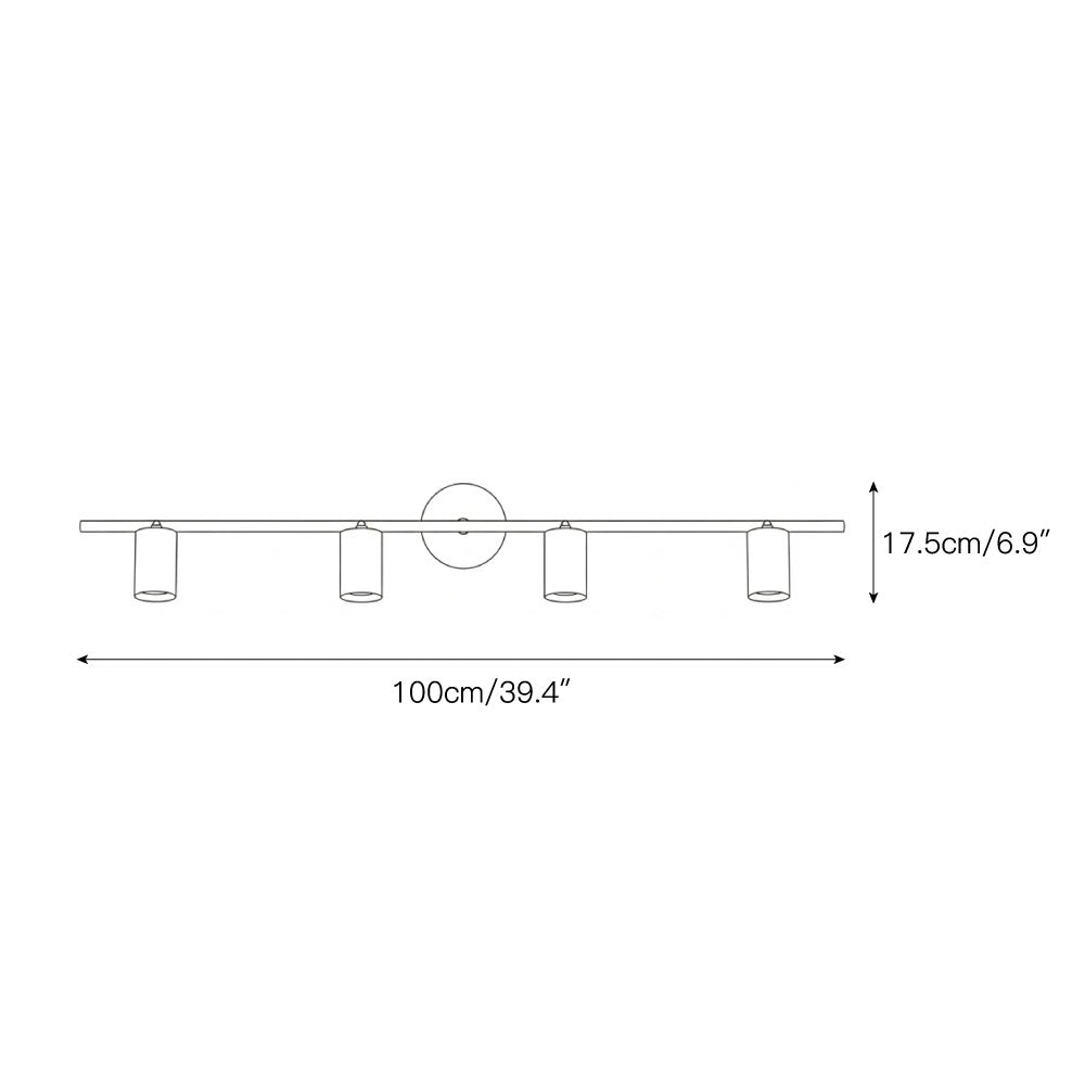 Noiya Adjustable Head Indoor Wall Light
