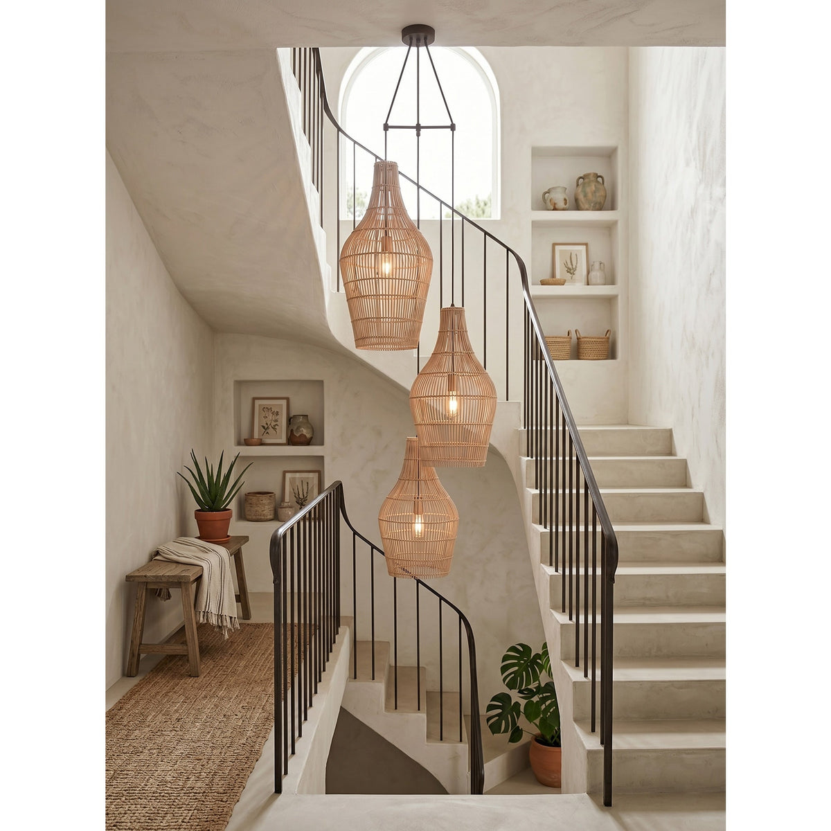 Canerielle Rattan Pendant Lamp