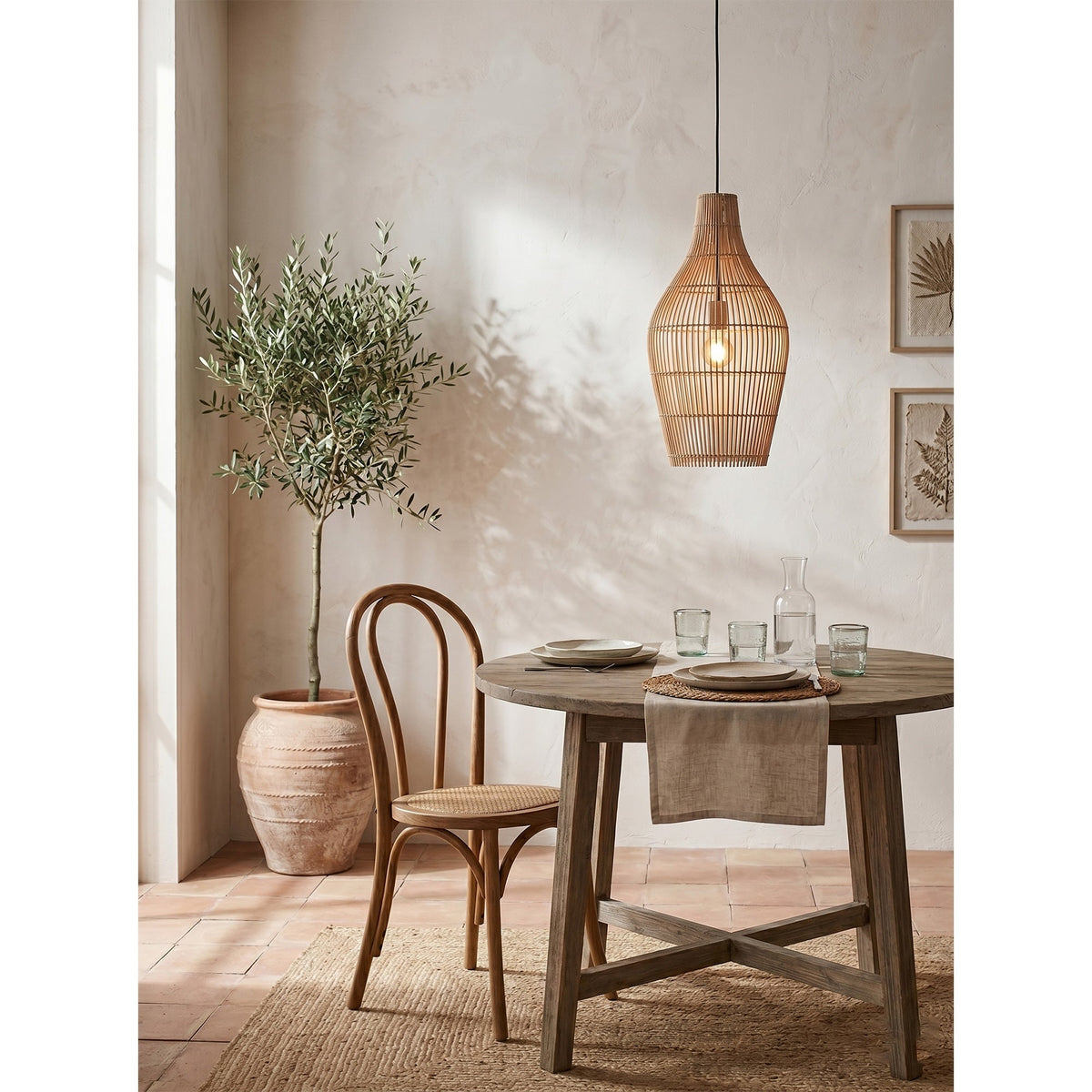 Canerielle Rattan Pendant Lamp