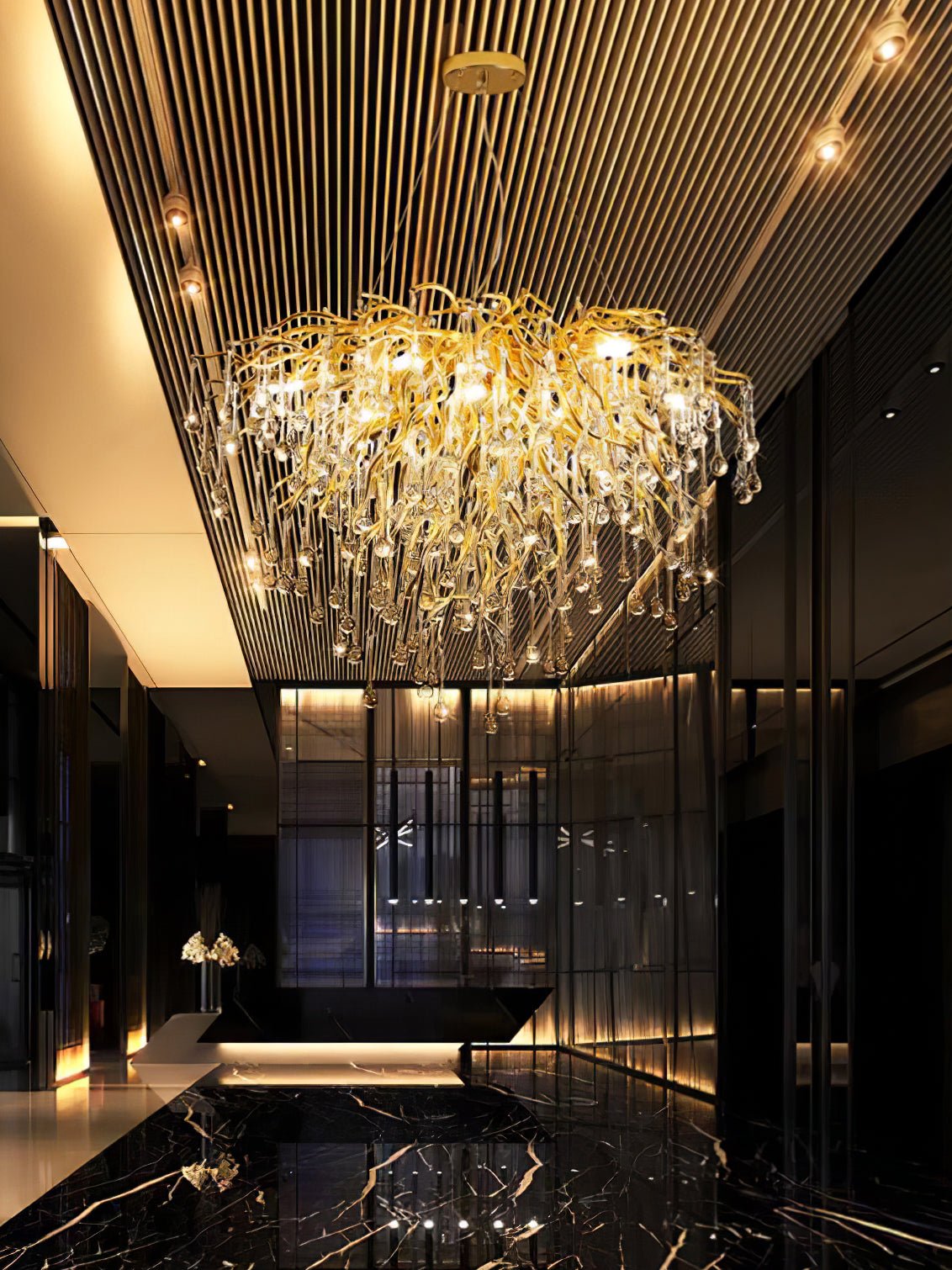 Cyrinine Postmodern Luxury Crystal Chandelier