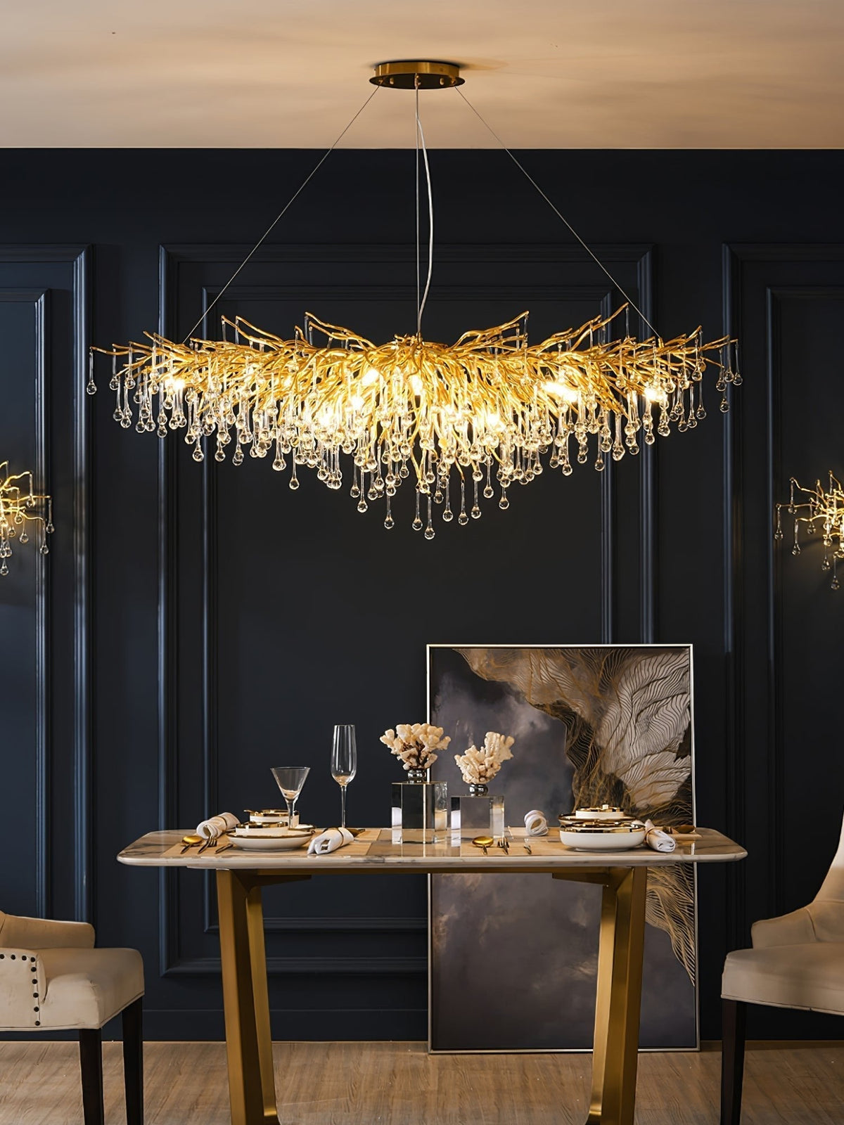 Cyrinine Postmodern Luxury Crystal Chandelier
