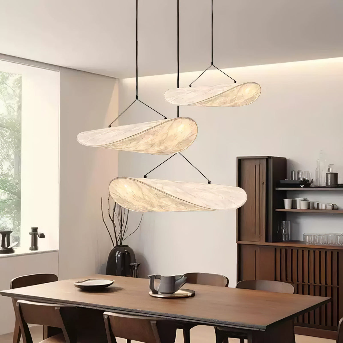 Twist Pendant Contemporary Swag Light
