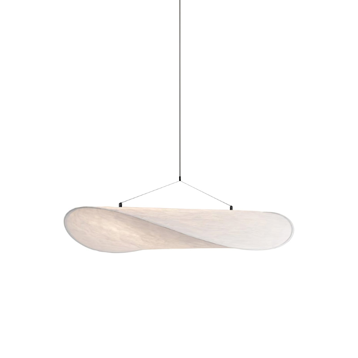 Luminette Minimalist Silk Pendant Light