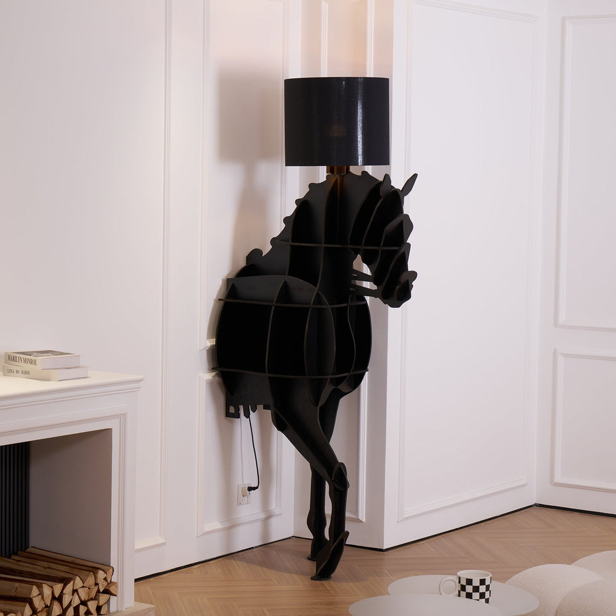 Nrasen Horse-shaped Floor Lamp