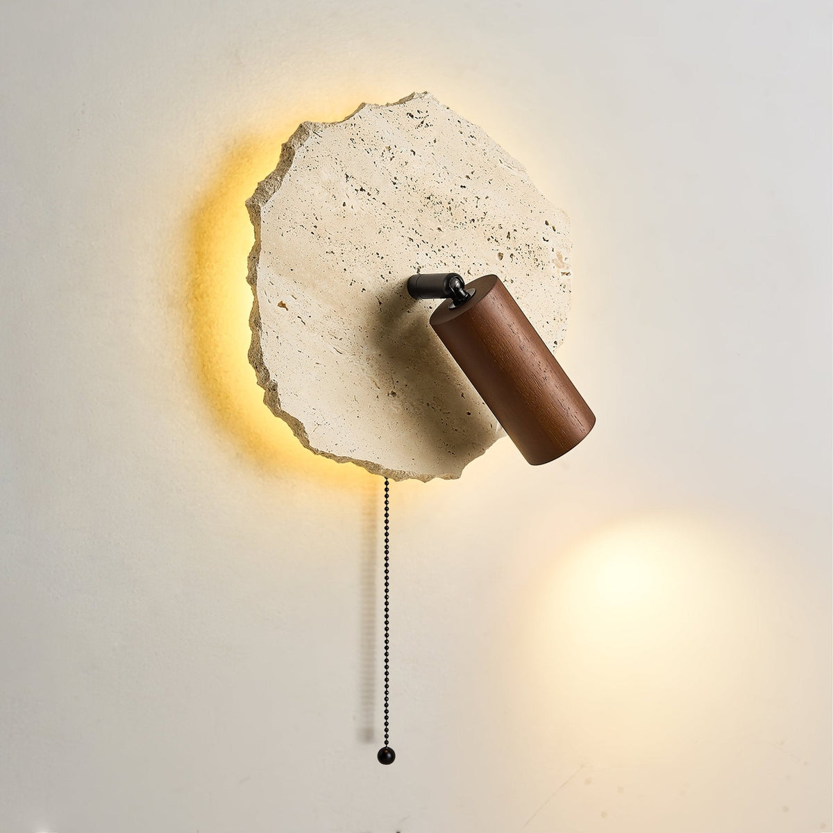 Valeriella Travertine Wall Light