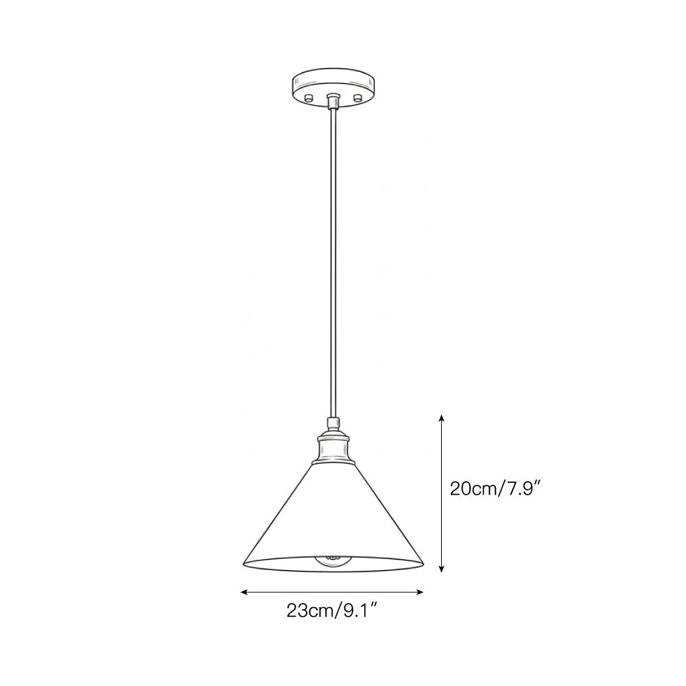Soluenne Brass Contemporary Design Pendant Lamp
