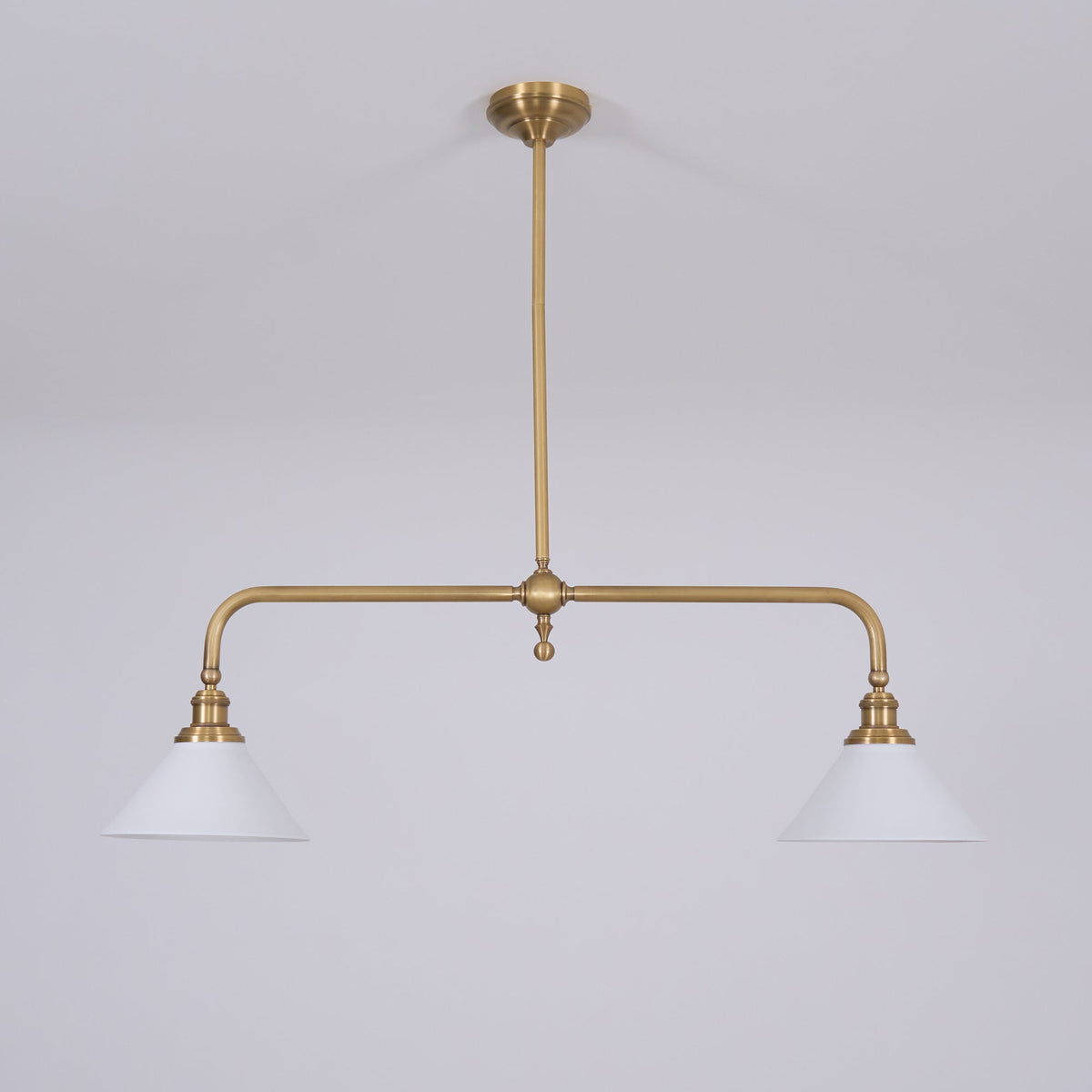 Veima Brass Linear Pendant Light