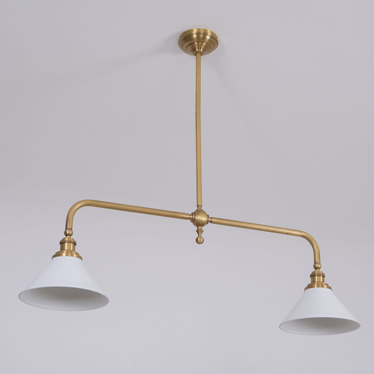 Veima Brass Linear Pendant Light