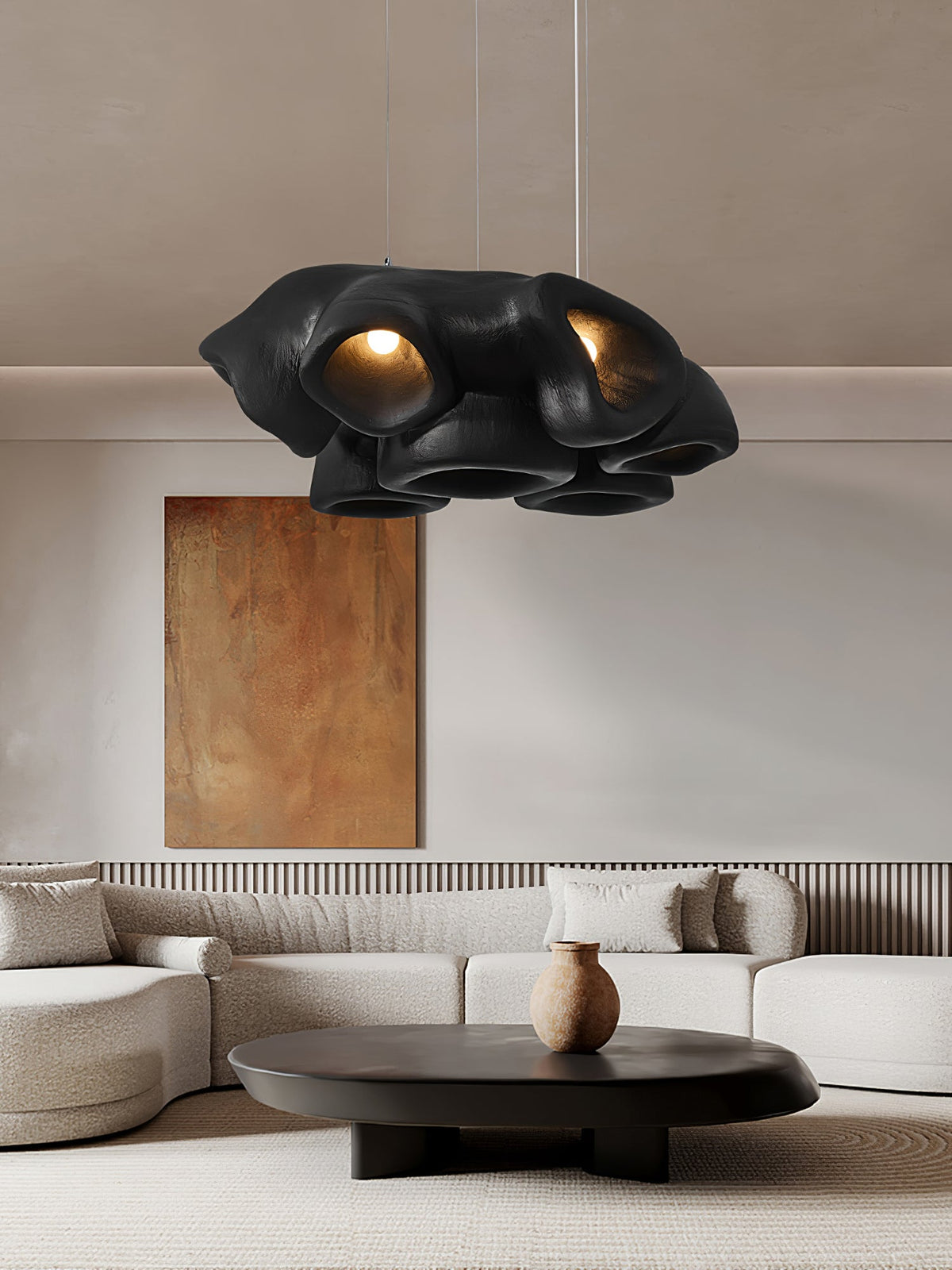 Cloud Modern Polystyrene Pendant Light