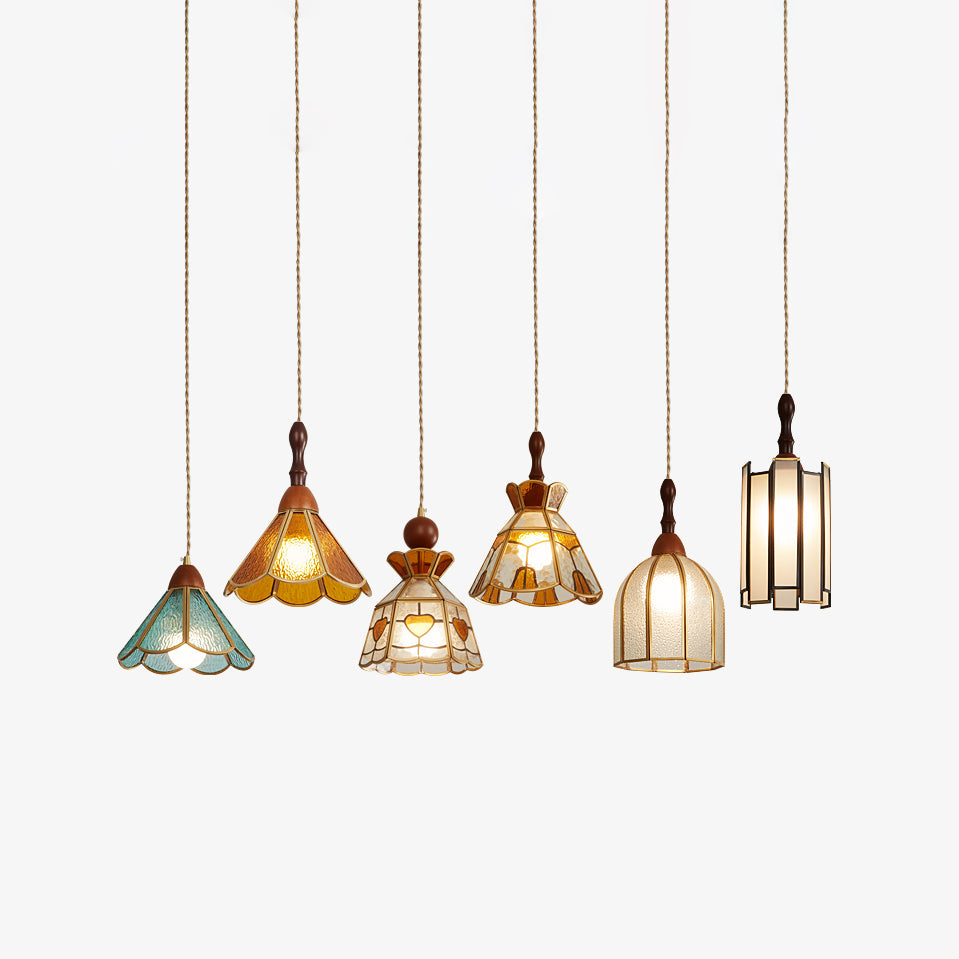 Ebjan Stained Glass Pendant Light