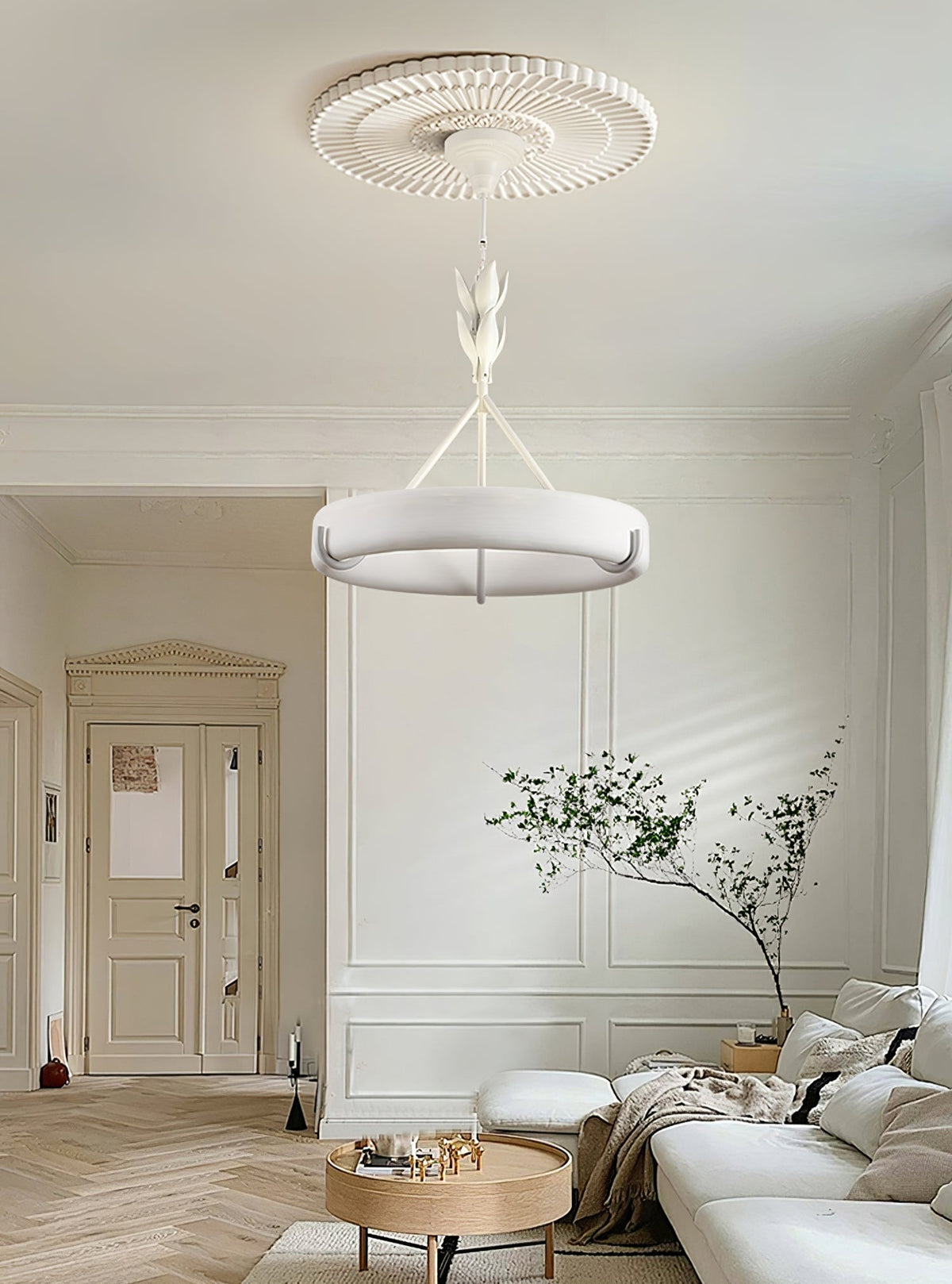 Sorarena Plaster Chandelier