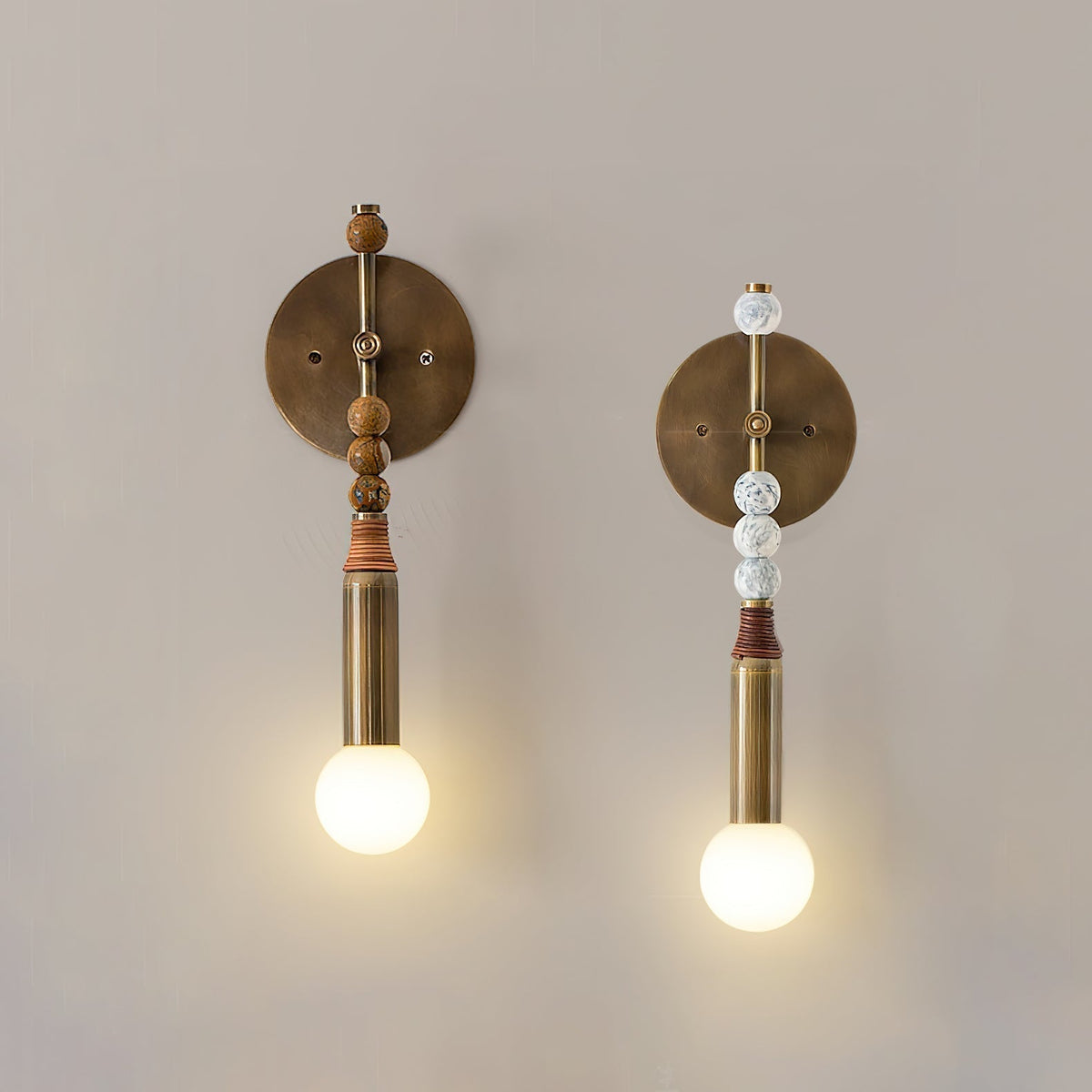 Evilor Premium Elegance Plug-in Marble Wall Lamp