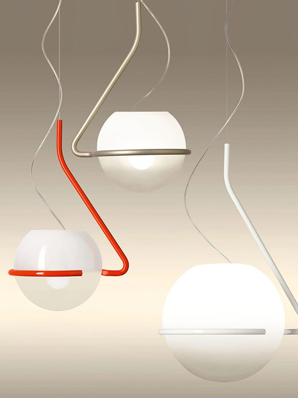 Circular Minimalist Pendant Lamp
