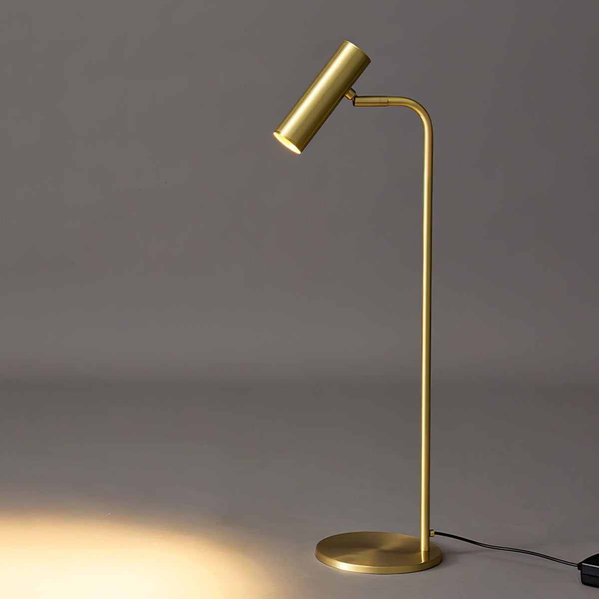 Briona Brass Industrial Table Lamp