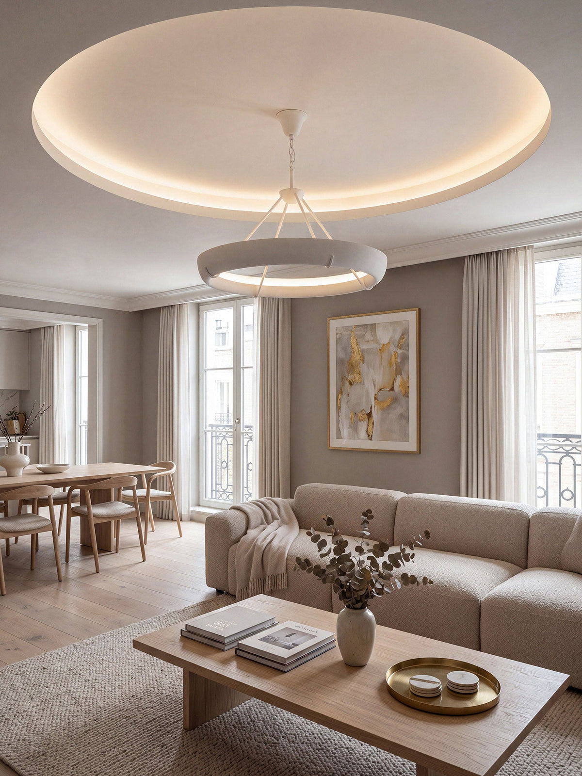 Yelhurst Composite Ring Chandelier