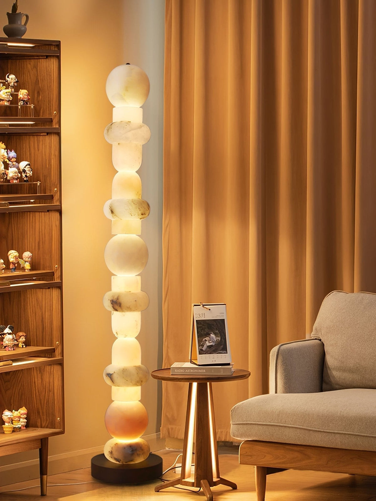 Nostix Alabaster Floor Lamp