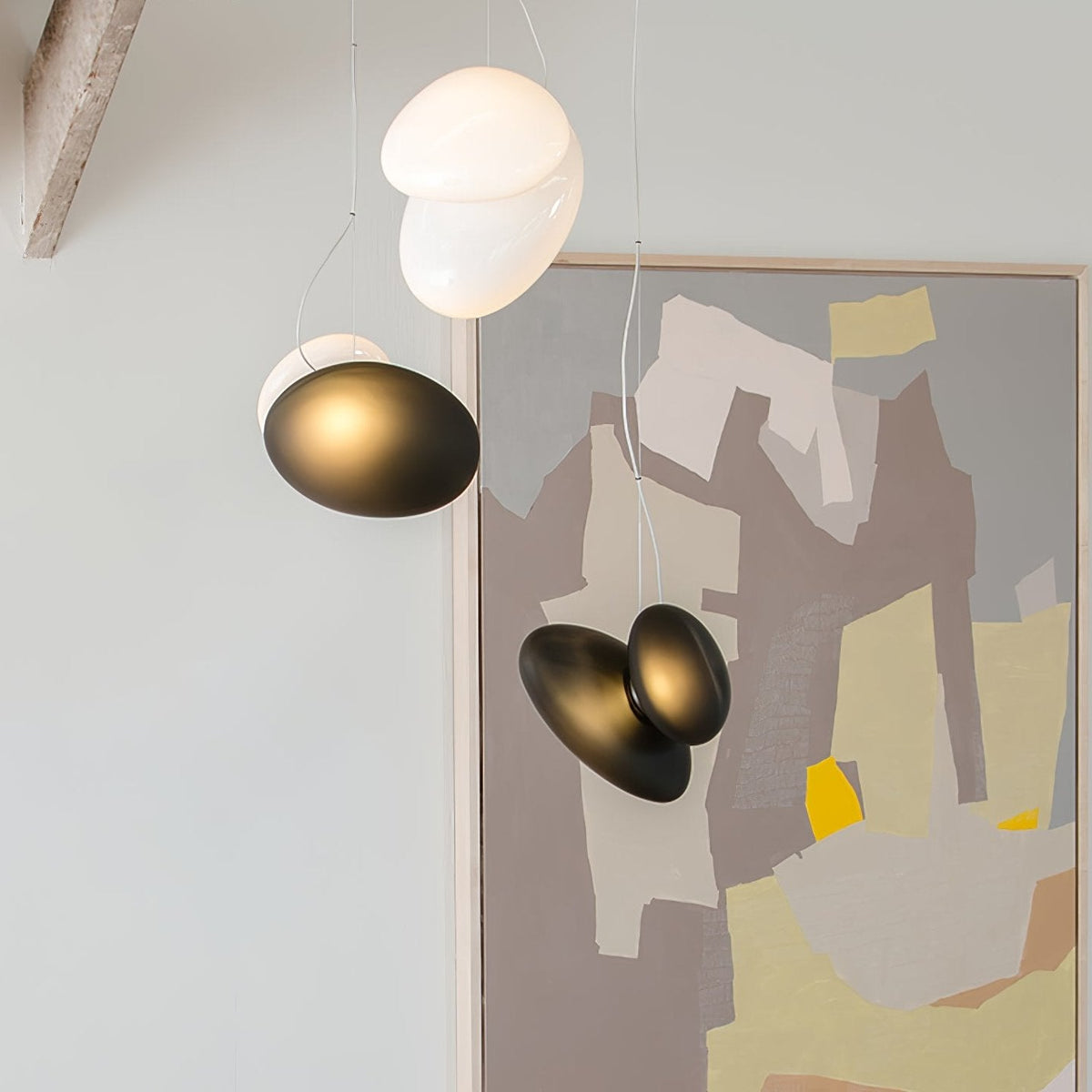 Mervan Frosted Glass Pendant Light