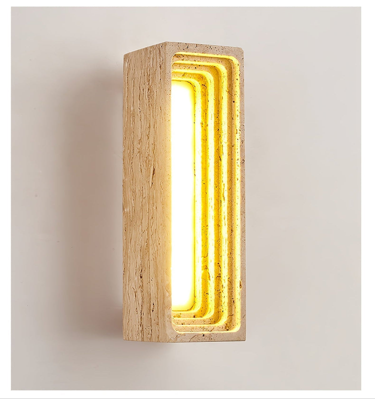 Atheila Travertine Wall Light