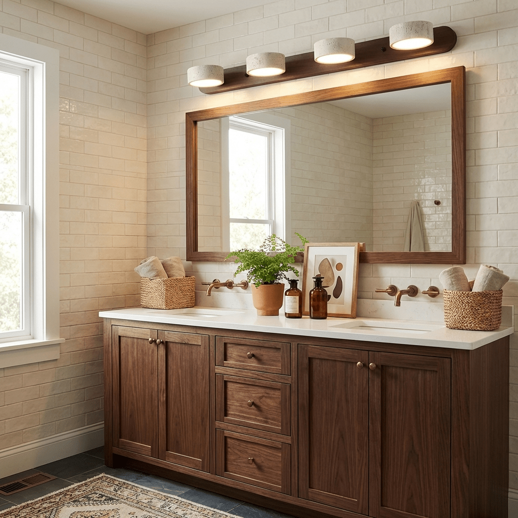 Hewen Travertine Duo Indoor Wall Light