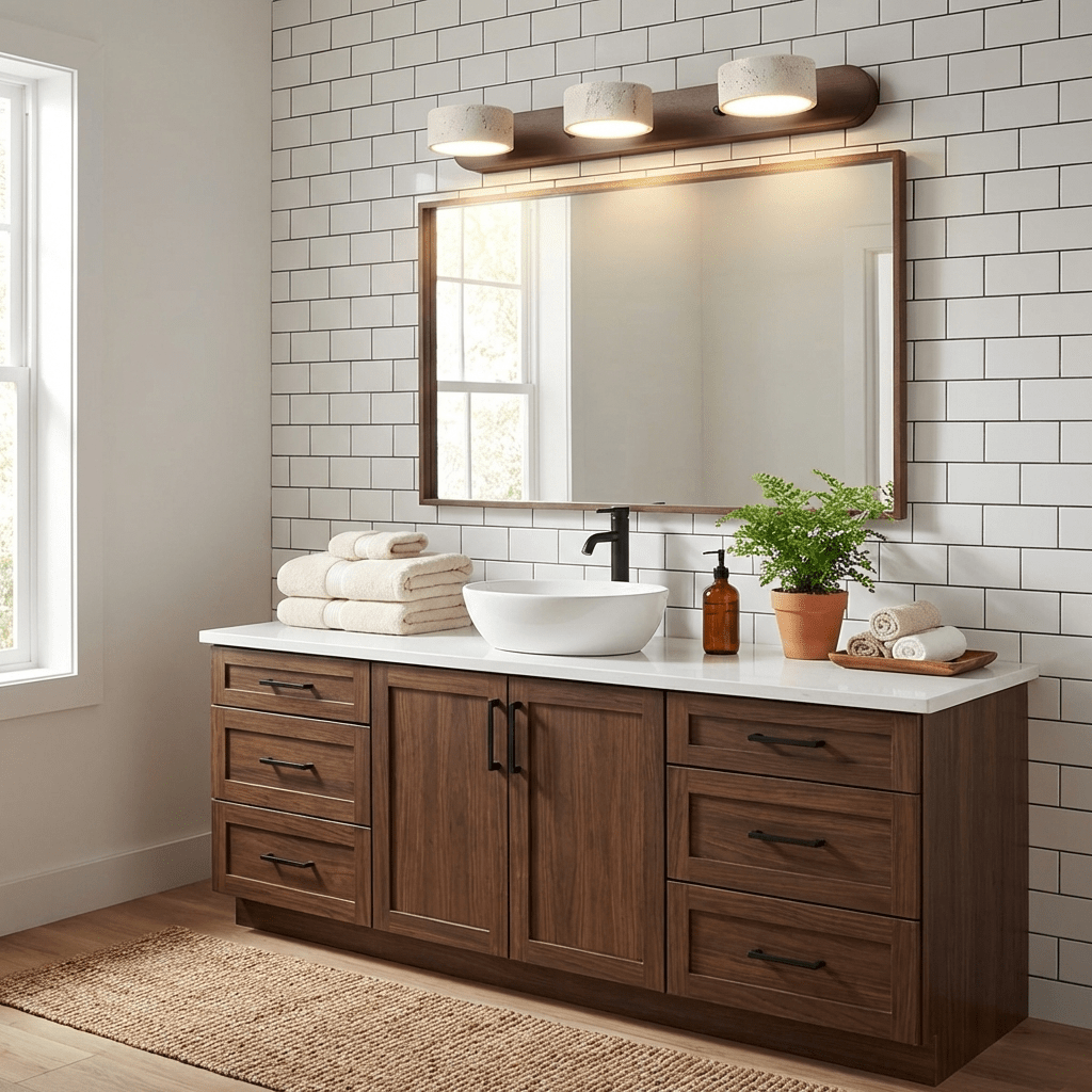 Hewen Travertine Duo Indoor Wall Light