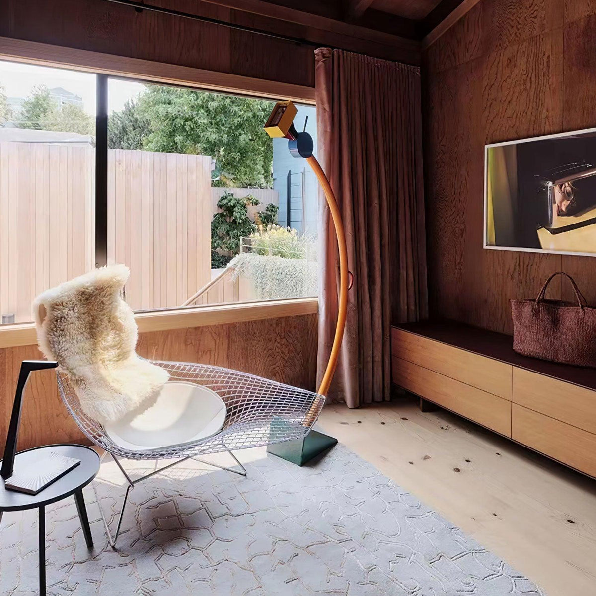 Ecori Acrylic Artistic Floor Lamp