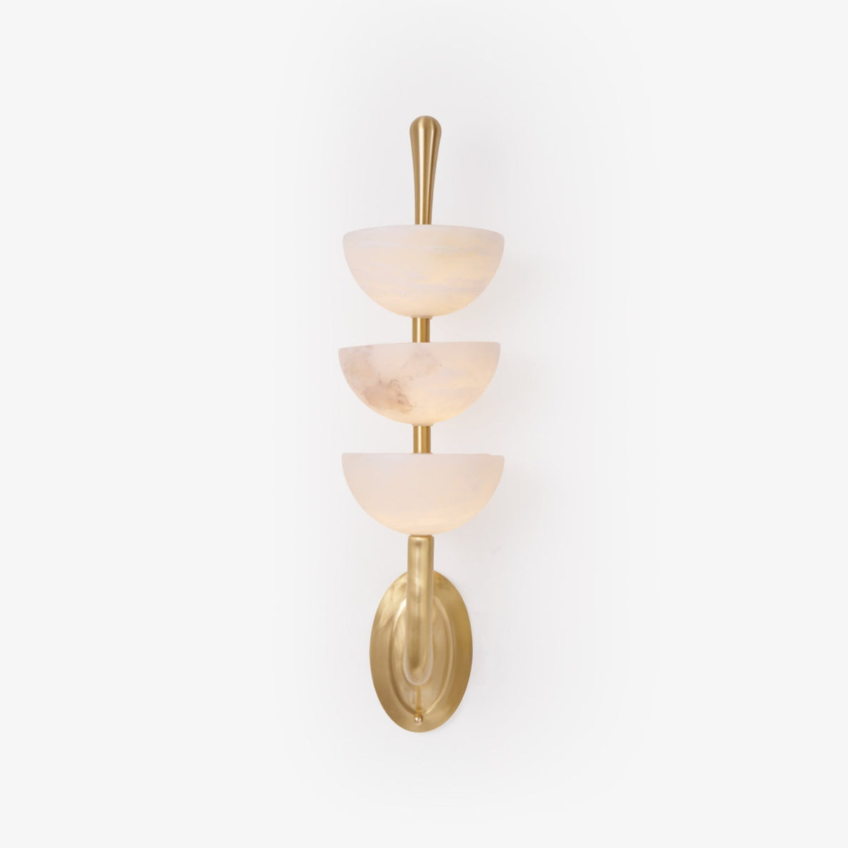 Pamio Triple Alabaster Indoor Wall Light