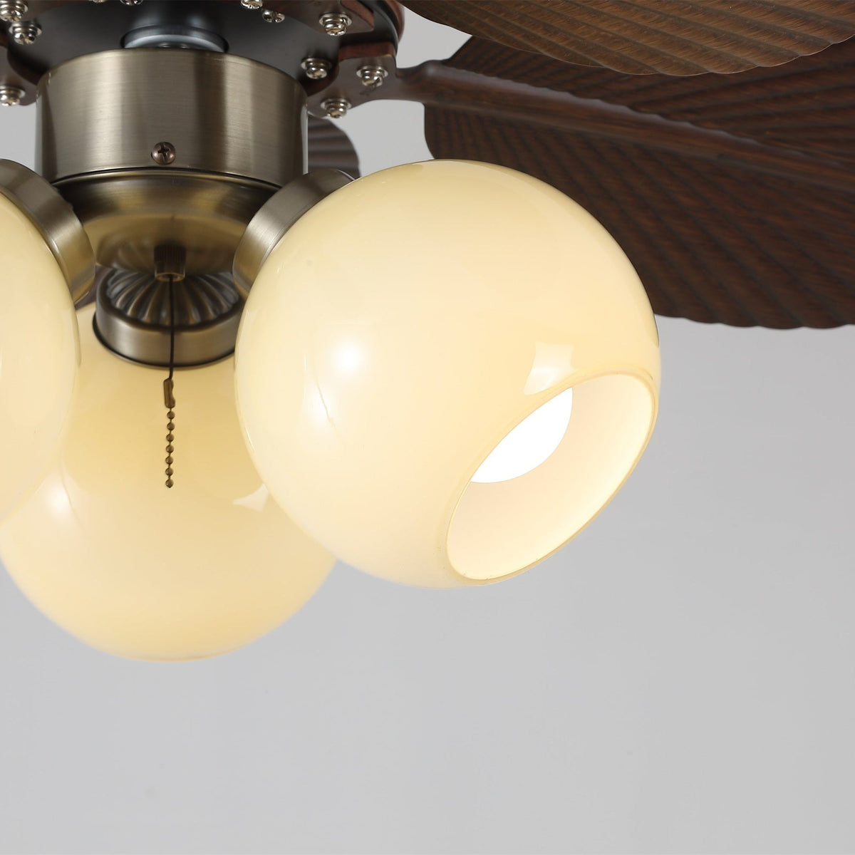 Walden Oak Ceiling Fan Light