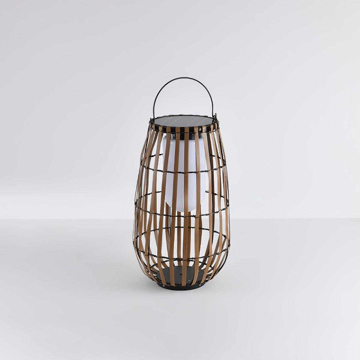 Veshael Tropic Braid Lantern Outdoor Lamp