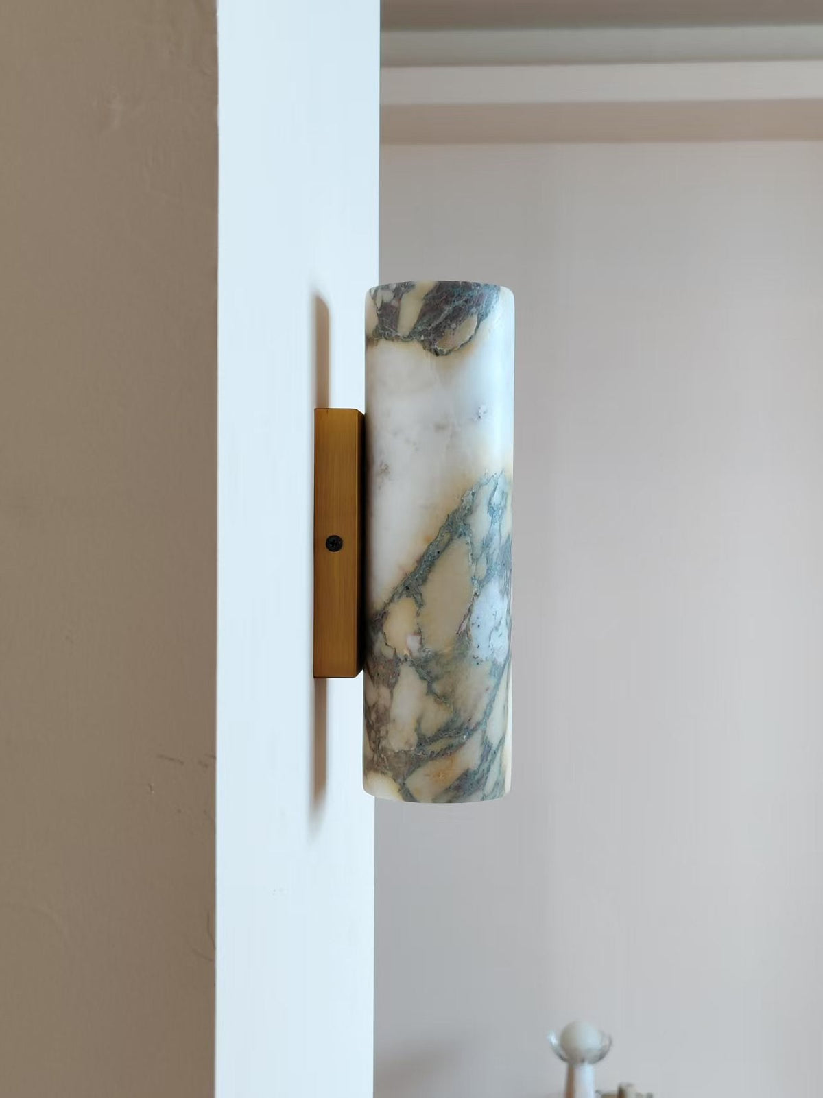 Kenoa Tubular Marble Indoor Wall Light