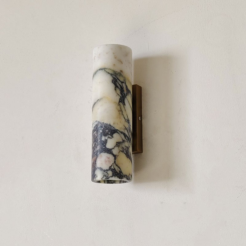 Kenoa Tubular Marble Indoor Wall Light