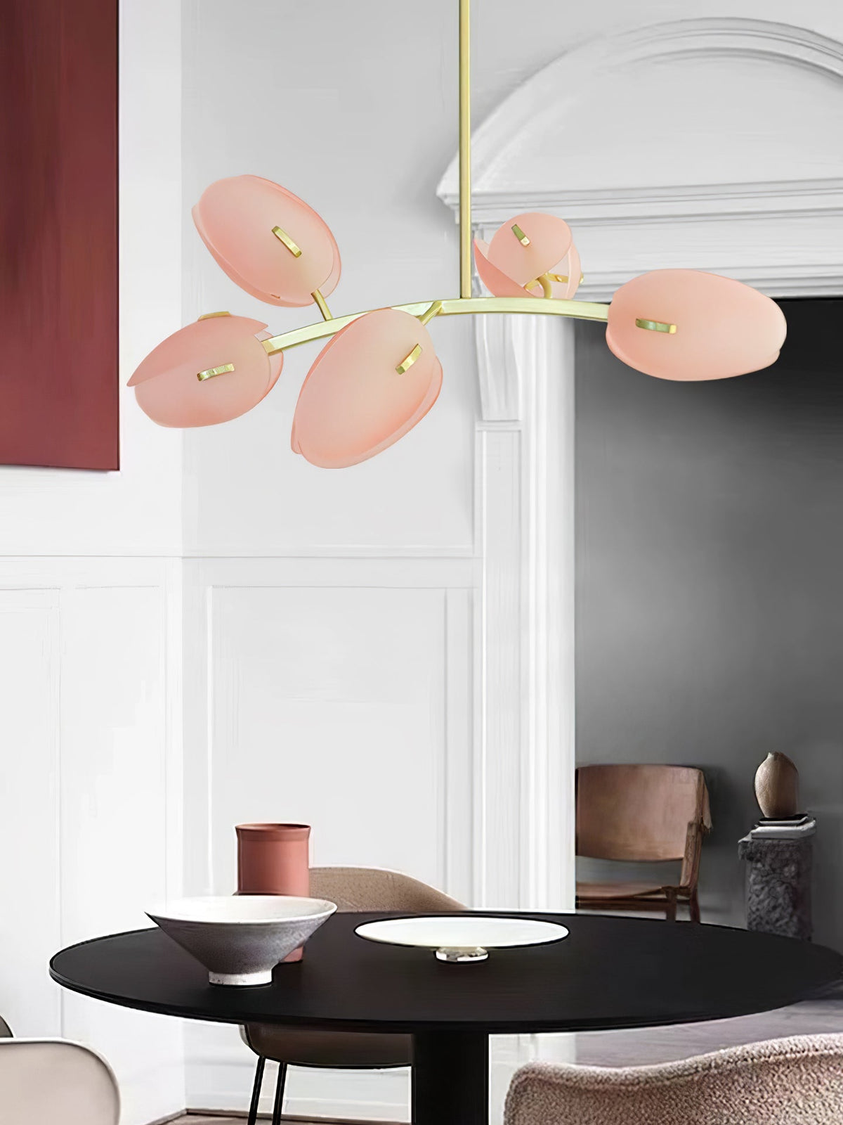 Blossom Contemporary Glass Chandelier