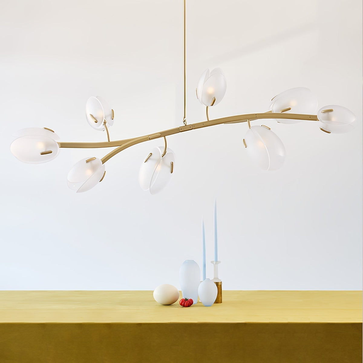 Blossom Contemporary Glass Chandelier