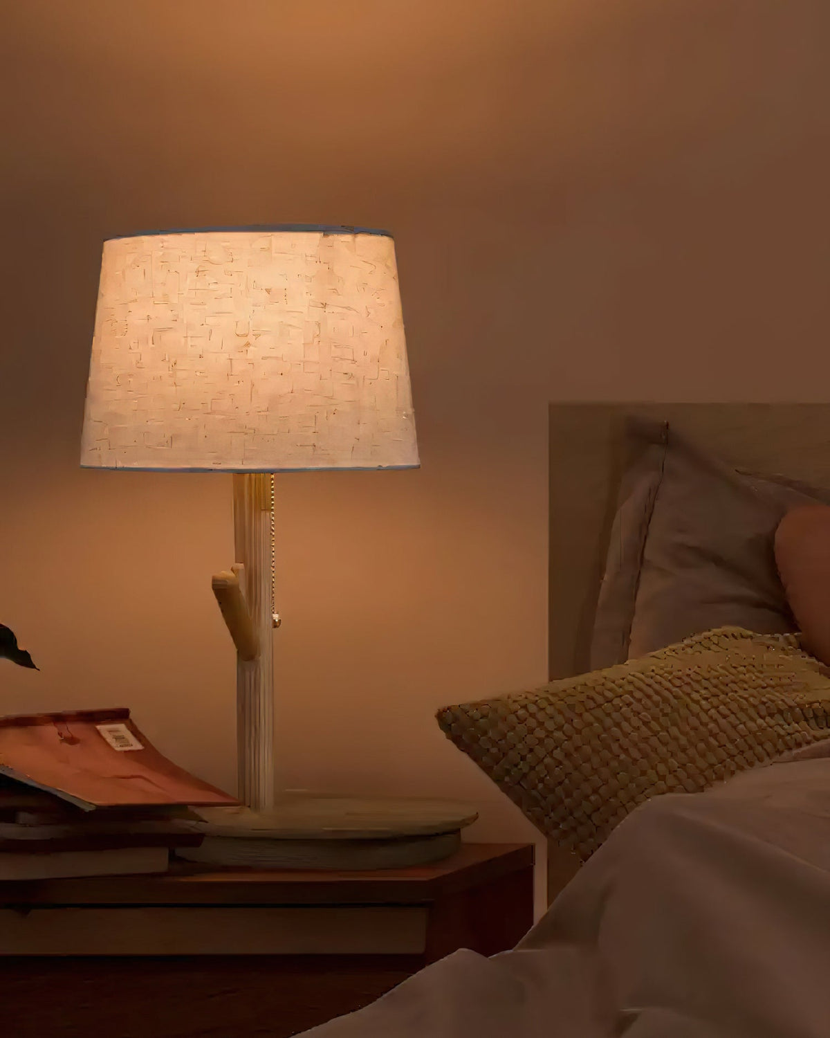 Branch Rustic Wood Table Lamp