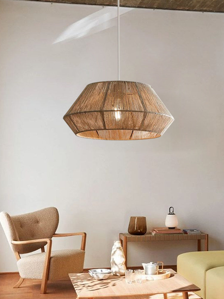 Navenwick Faceted Rope Pendant Lamp