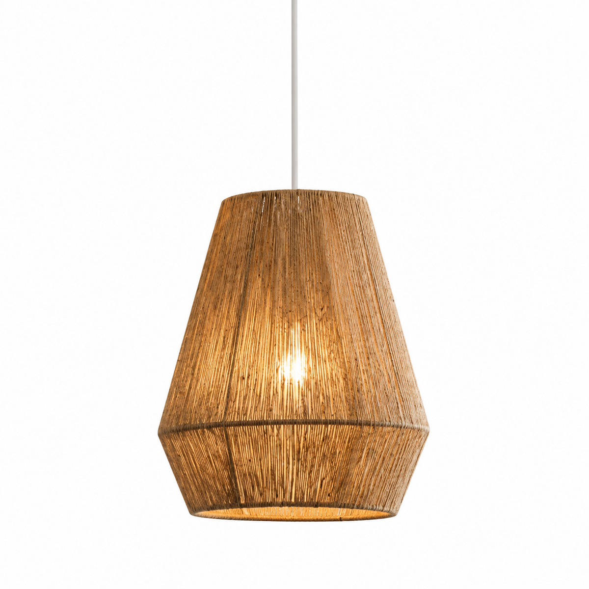 Navenwick Faceted Rope Pendant Lamp