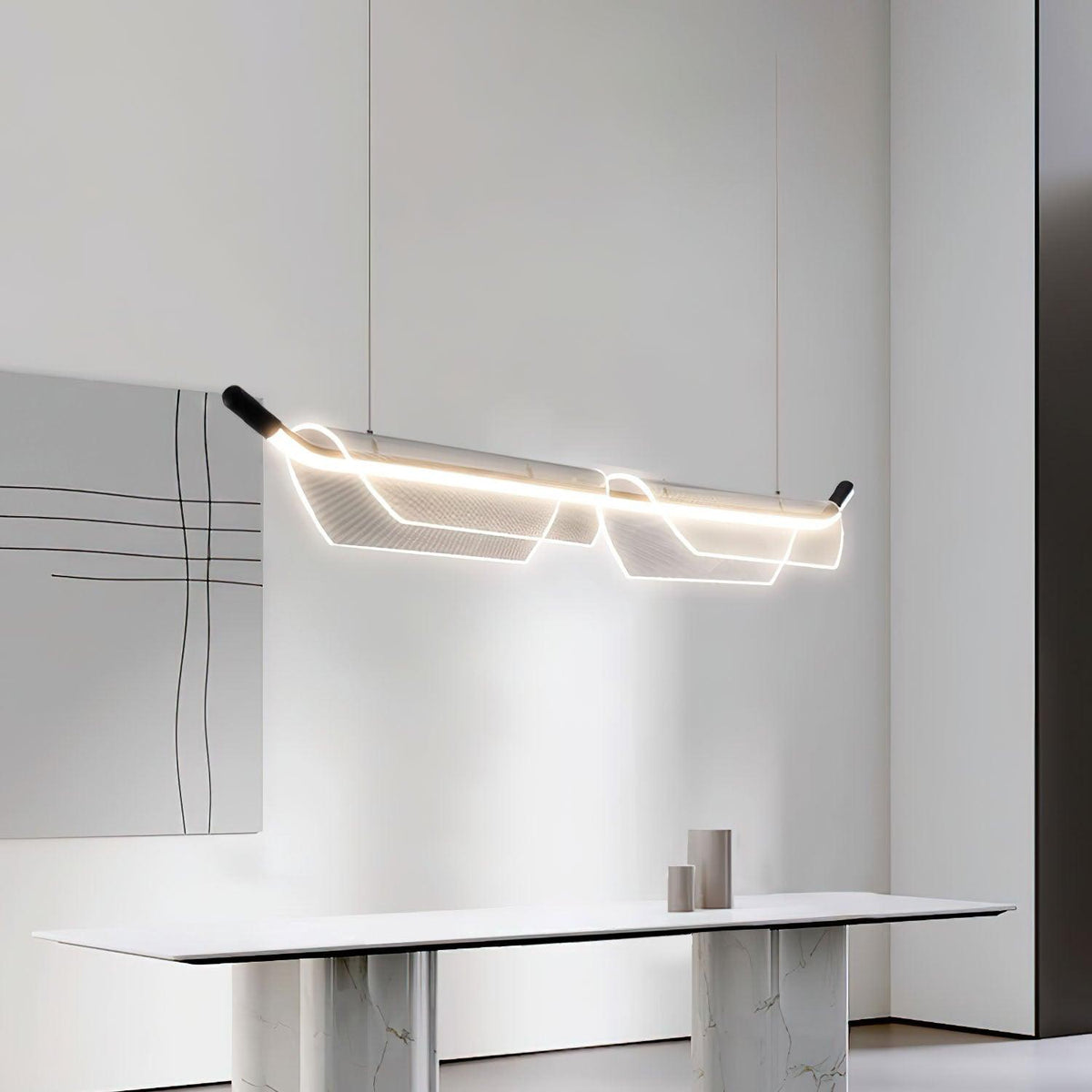 Vire Acrylic Minimalistic Pendant Light