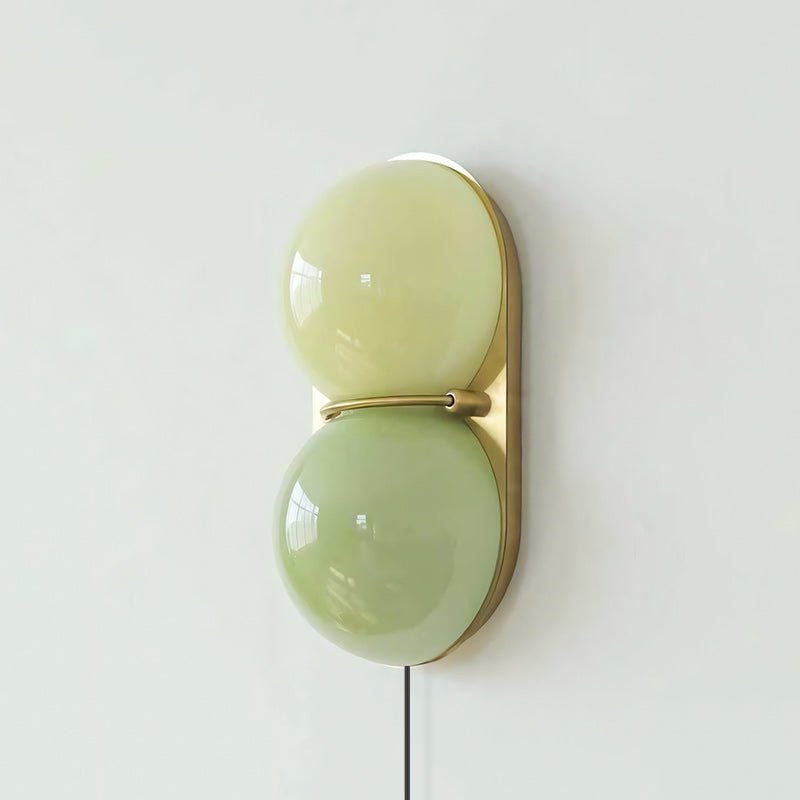 Bola Globe Glass Plug In Indoor Wall Light