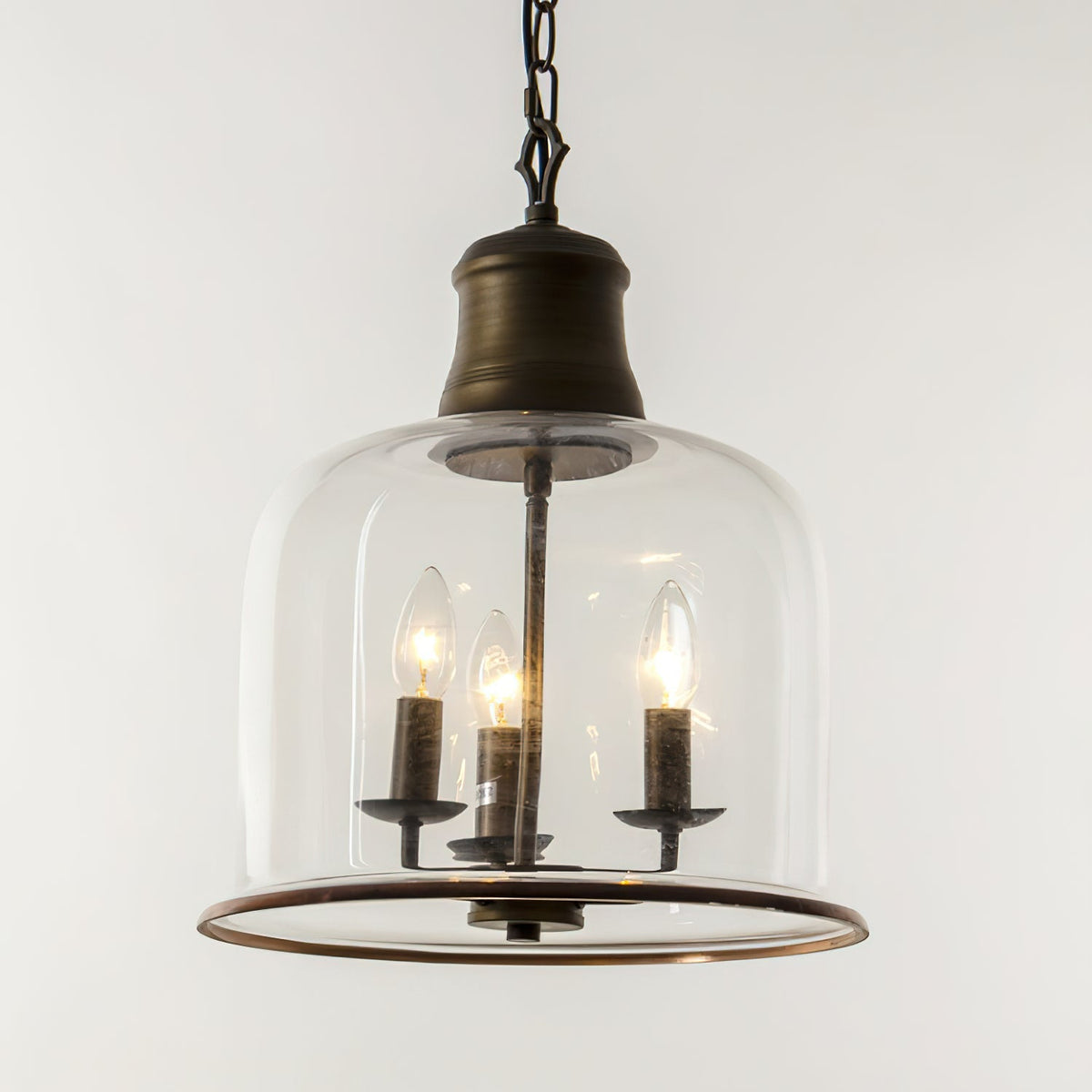 Wekai Glass Linear Pendant Light