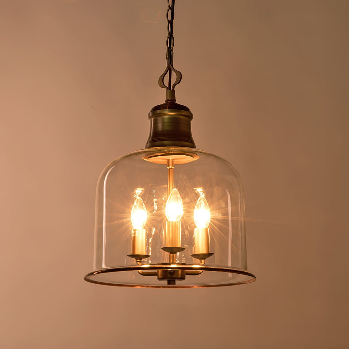 Wekai Glass Linear Pendant Light