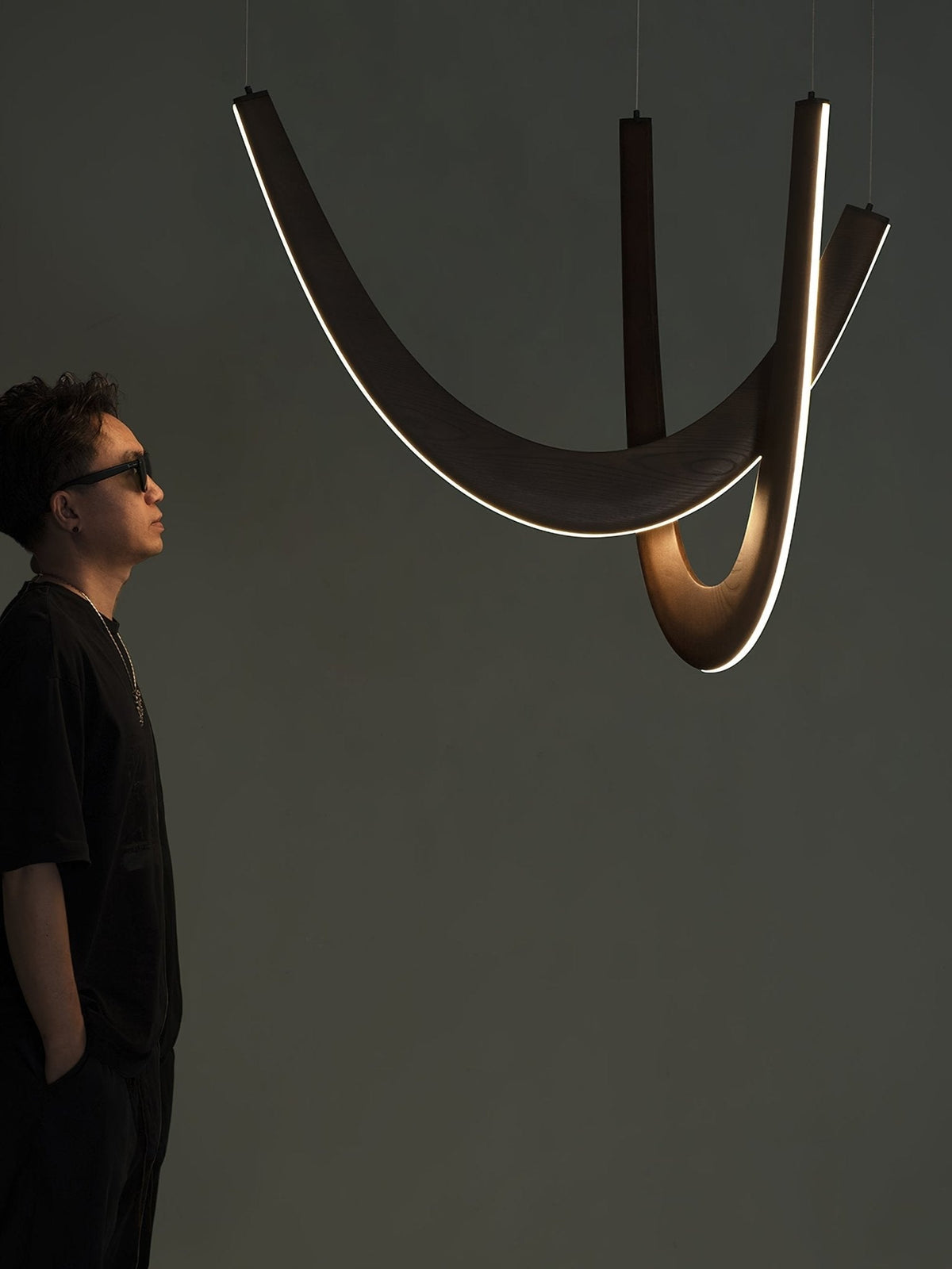 Aldaaine Wooden Pendant Lamp