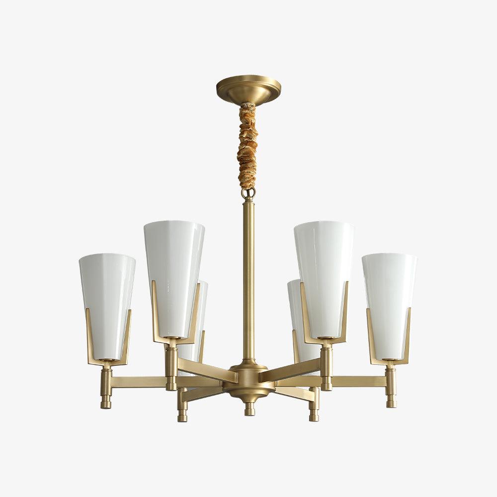 Gleam Luxury Brass Chandelier