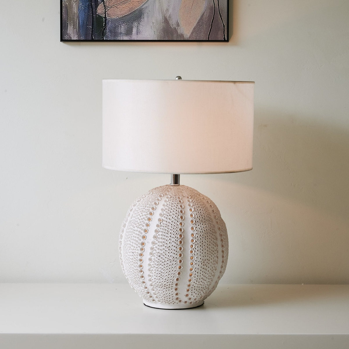 Sux Ceramic Fabric Table Lamp